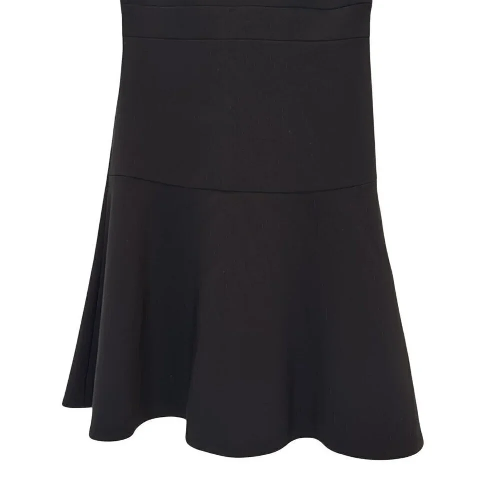 Kate Spade Black Jazz Things Up Crepe Flip Dress Size 2